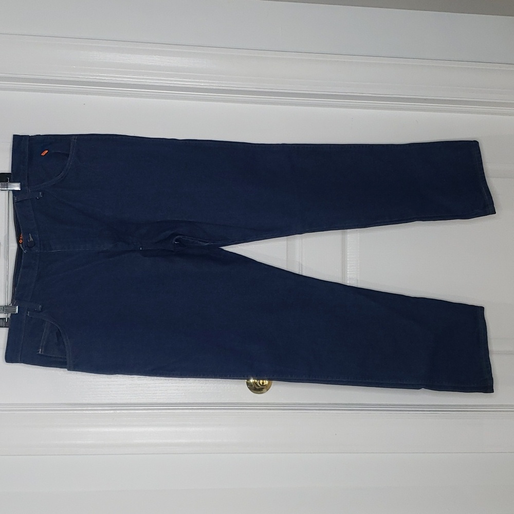 Wrangler Flame Resistant Blue Jeans Size 42x36 Relaxed NWT